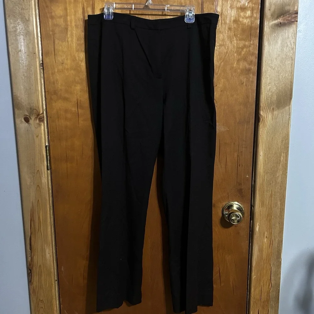 Jones New York‎ Signature Women's Brown Career Dress Pants Sz 14